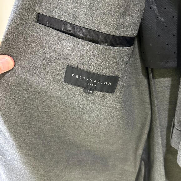 NWOT J. Crew Destination Stretch Performance Suit Jacket and Pants - Picture 5 of 10